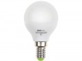 Лампа светодиодная PLED-ECO-G45 5Вт шар 3000К тепл. бел. E14 400лм 220-240В JazzWay 4690601036896
