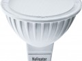 Лампа светодиодная 94 244 NLL-MR16-7-230-3K-GU5.3 7Вт 3000К тепл. бел. GU5.3 480лм 170-260В Navigato