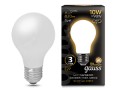 Лампа светодиодная Filament A60 E27 10Вт 2700К OPAL GAUSS 102202110