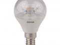 Лампа светодиодная CLASSIC P 40 5.4W/830 5.4Вт шар 3000К тепл. бел. E14 470лм 220-240В CL OSRAM 4052