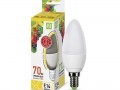 Лампа светодиодная LED-свеча-standard 7.5Вт свеча 3000К тепл. бел. E14 675лм 160-260В ASD 4690612003