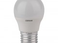 Лампа светодиодная CLASSIC P 40 5.4W/830 5.4Вт шар 3000К тепл. бел. E27 470лм 220-240В FR OSRAM 4052