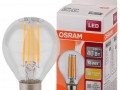 Лампа светодиодная LED STAR CLASSIC P 40 4W/827 230V FIL E14 FS1 OSRAM 4058075068377