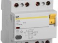 Выключатель дифференциального тока (УЗО) 4п 100А 100мА тип AC ВД1-63 ИЭК MDV10-4-100-100