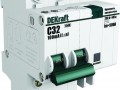 Выключатель автоматический дифференциального тока 2п C 10А 30мА тип AC 4.5кА ДИФ-101 4.5мод. DeKraft